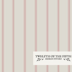Pink Pinstripe Wallpaper